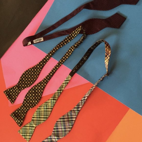 FOUR BOWTIES FROM ROBERT TALBOT and SPREZZA - Picture 2 of 8